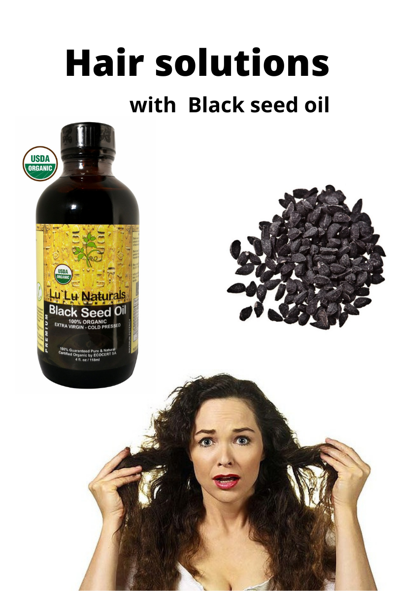 How to use black seed oil for hair