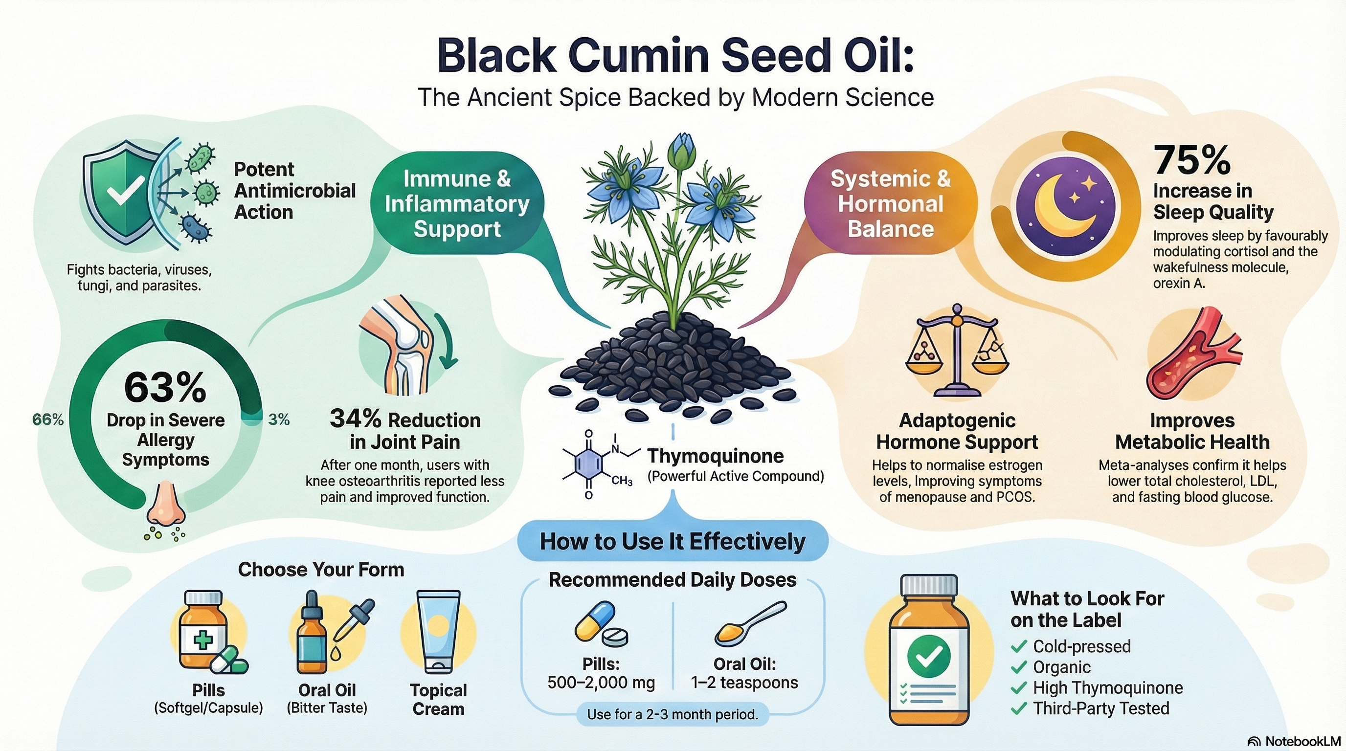 Black Cumin Seed Oil Benefits: 10 Remarkable Properties Backed by Modern Research