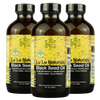 3 x Black Seed Oil 8oz From Organically Grown Seeds, Cold Pressed, Extra Virgin! (TQ) 13.93%