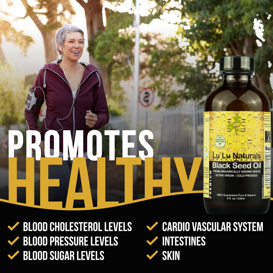 Black Seed Oil 8oz From Organically Grown Seeds, Cold Pressed, Extra Virgin! Thymoquinone Level (TQ) 13.93%