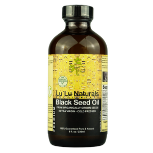 Black Seed Oil 8oz From Organically Grown Seeds, Cold Pressed, Extra Virgin! Thymoquinone Level (TQ) 13.93%