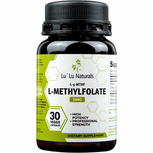 L Methylfolate 15mg | Optimized and Active | 30 Veggie Capsules | Non-GMO, Gluten Free | Methyl Folate, L 5-MTHF |